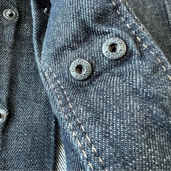 Rare 🦄 Gucci Snap Back Jeans - Picture 5 of 13